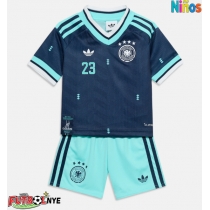 Camiseta Alemania Felix Nmecha #23 Visitante Equipación para niños Mundial 2026 manga corta (+ pantalones cortos)